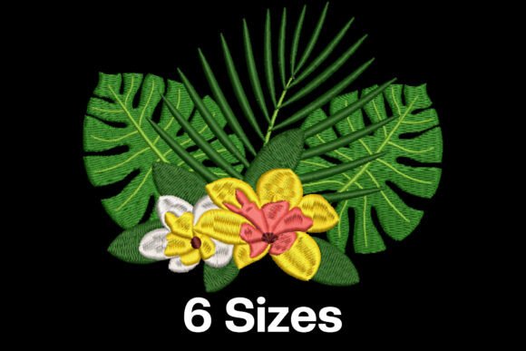 Hawaiian Flowers Embroidery Review