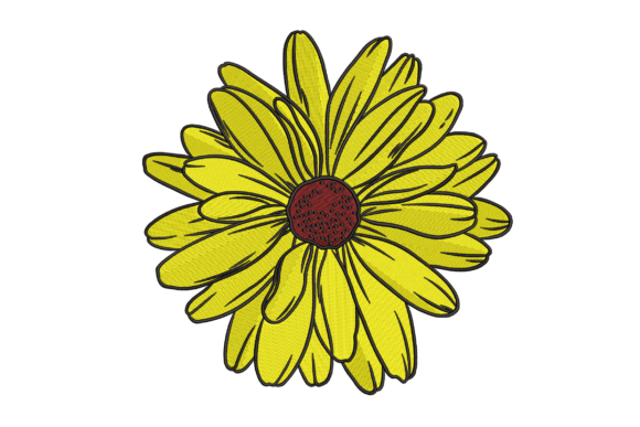 Yellow Daisy Embroidery Review